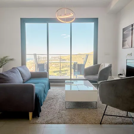 Penthouse Balcon Del Mar Deluxe 4 - 3 Terraces, Heated Pool & Sea Views In * 네르하