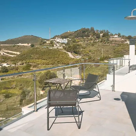 Penthouse Balcon Del Mar Deluxe 4 - 3 Terraces, Heated Pool & Sea Views In * 네르하