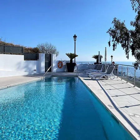 Penthouse Balcon Del Mar Deluxe 4 - 3 Terraces, Heated Pool & Sea Views In 아파트 네르하